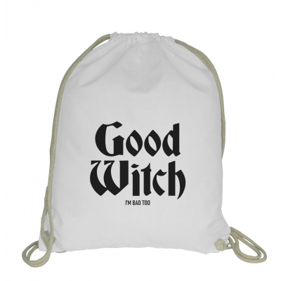Plecak, worek ze sznurkiem dla przyjaciółki, przyjaciółek - GOOD WITCH